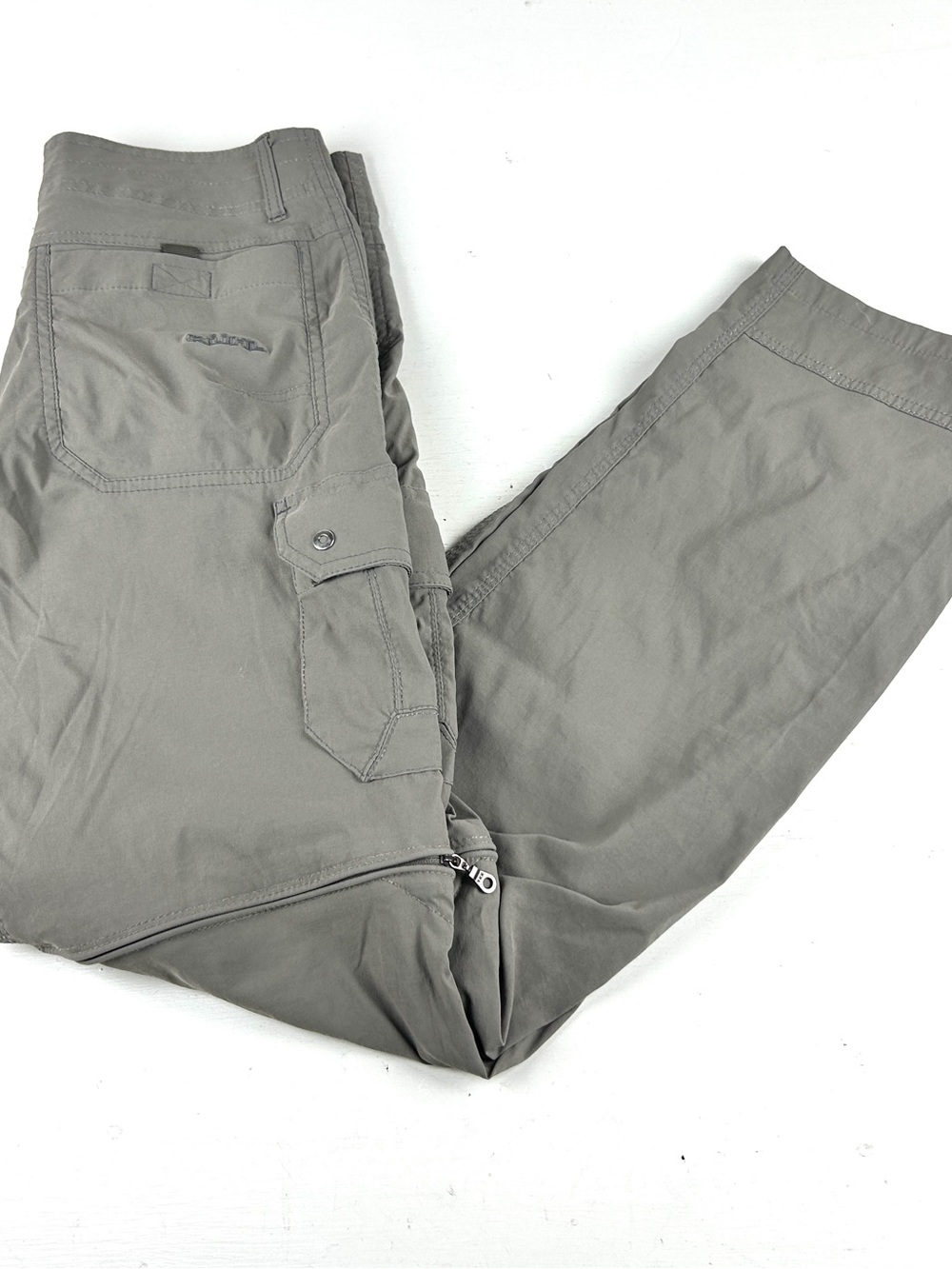 Kuhl Pants Mens 32x32 Convertible Stealth Hiking Lightweight Hike Khaki Nylon - Picture 1 of 9
